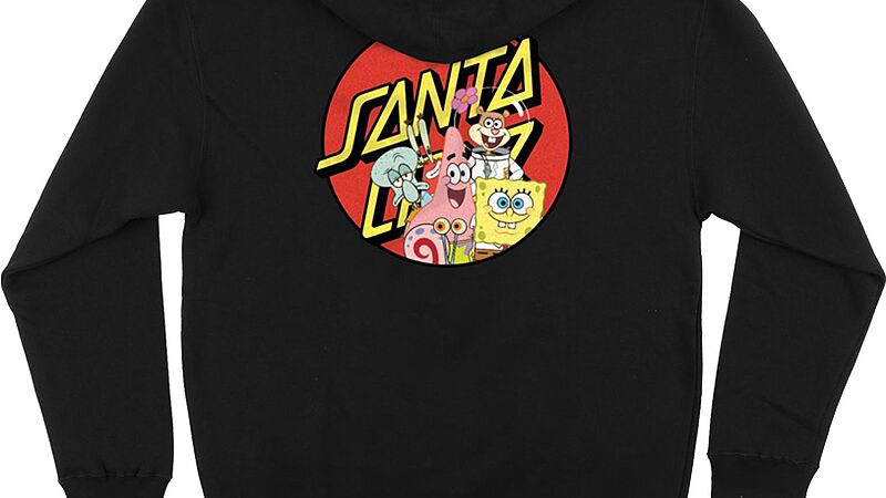 Santa-Cruz meets SpongeBob - geile Kollab, geiler Hoodie!