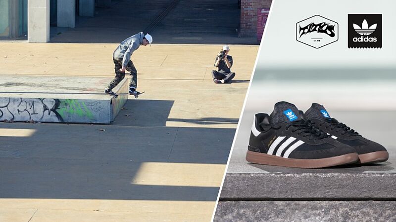 Jost Arens - BS Tailslide Wear Test: adidas Skateboarding Samba ADV | Jost Arens Special