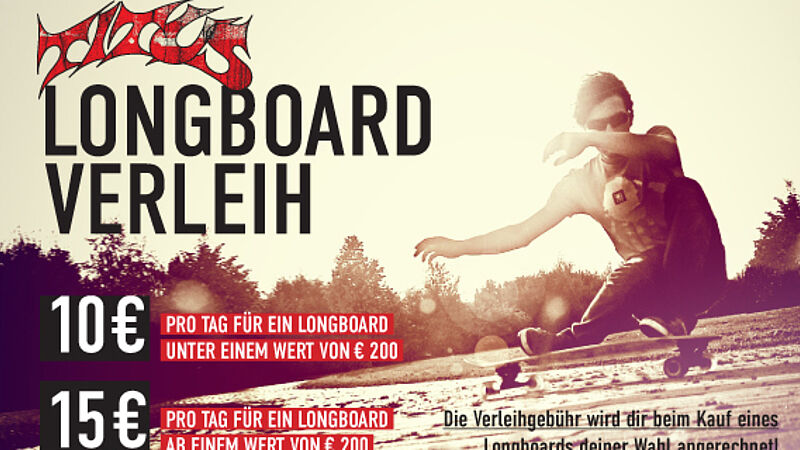 Longboardverleih