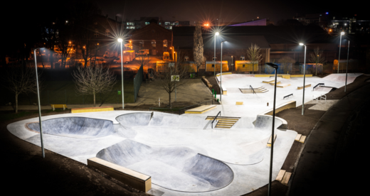 Der neue Skatepark in Karlsruhe Der neue Skatepark in Karlsruhe
