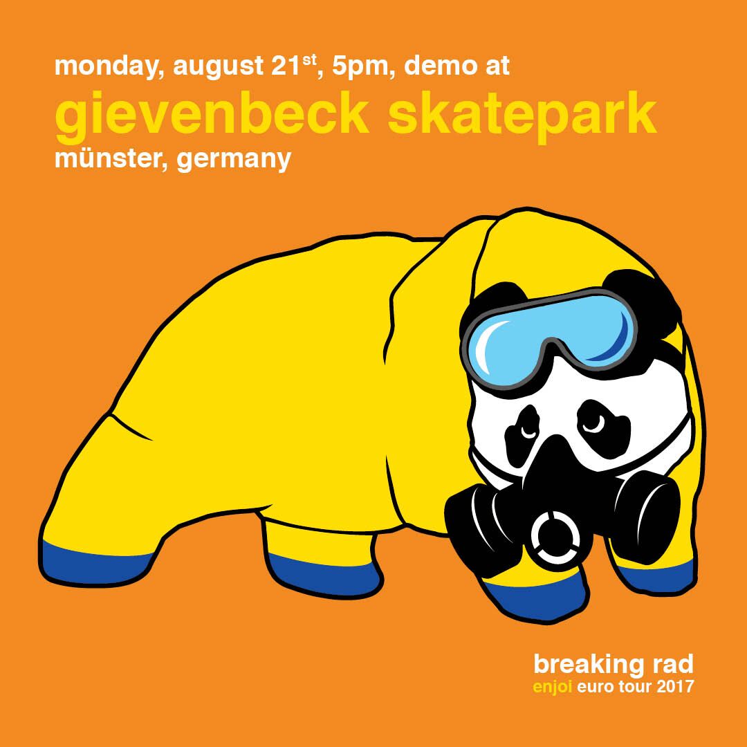 "Breaking Rad" Gievenbeck Skatepark Münster "Breaking Rad" Gievenbeck Skatepark Münster