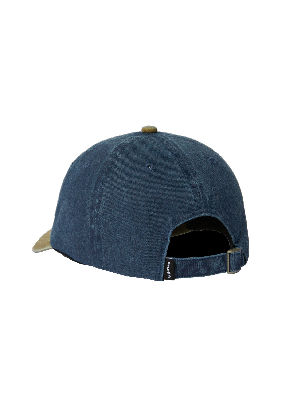 HUF Two Tone 89 Washed 6 Panel Hat Cap navy – Rückenansicht