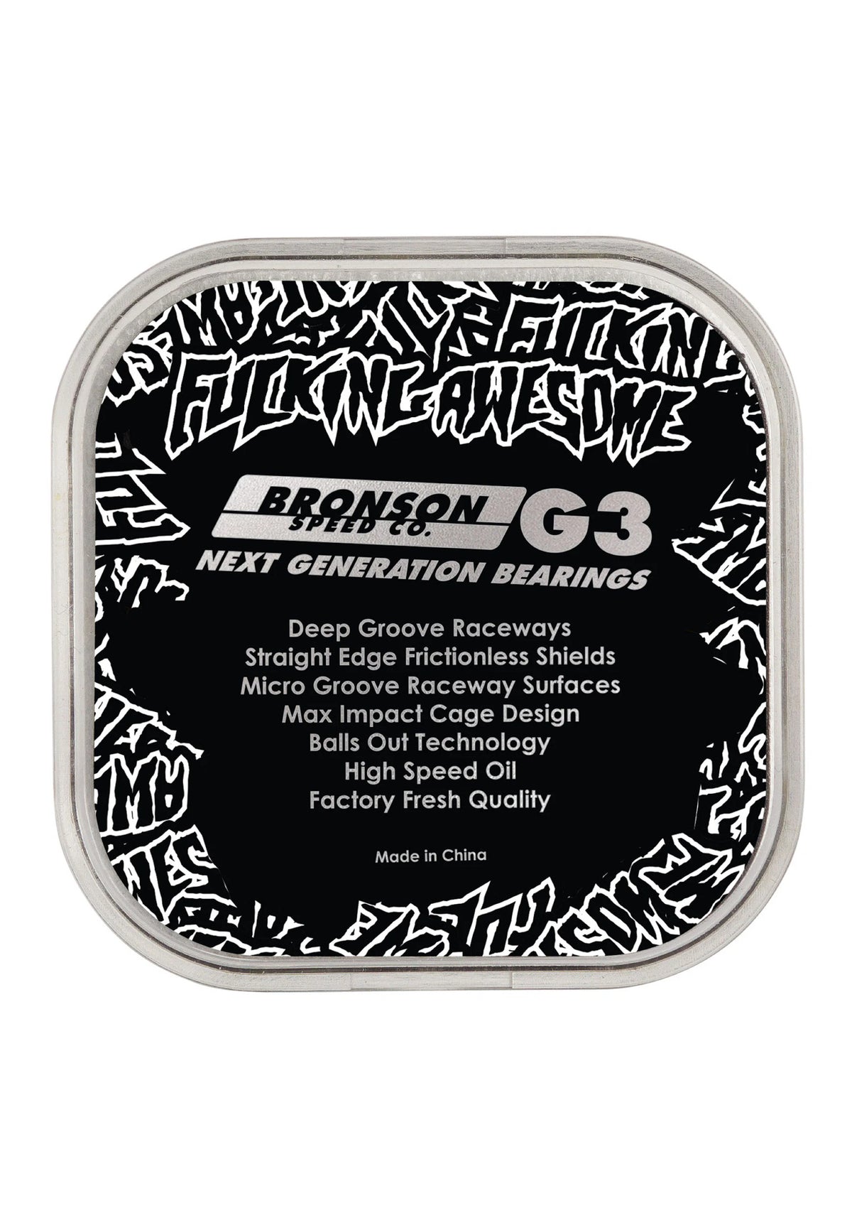 Bronson Speed Co. FA G3 Kugellager black – Rückenansicht