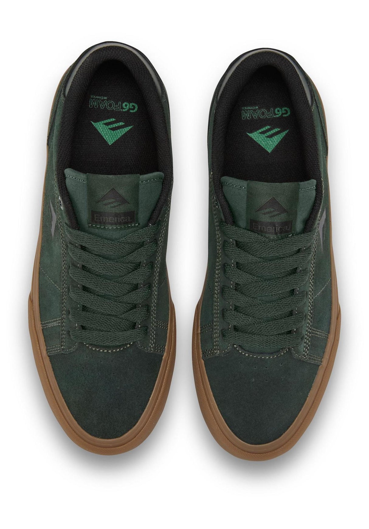 Emerica Moca Schuhe Jungs green-gum – Detailansicht 1