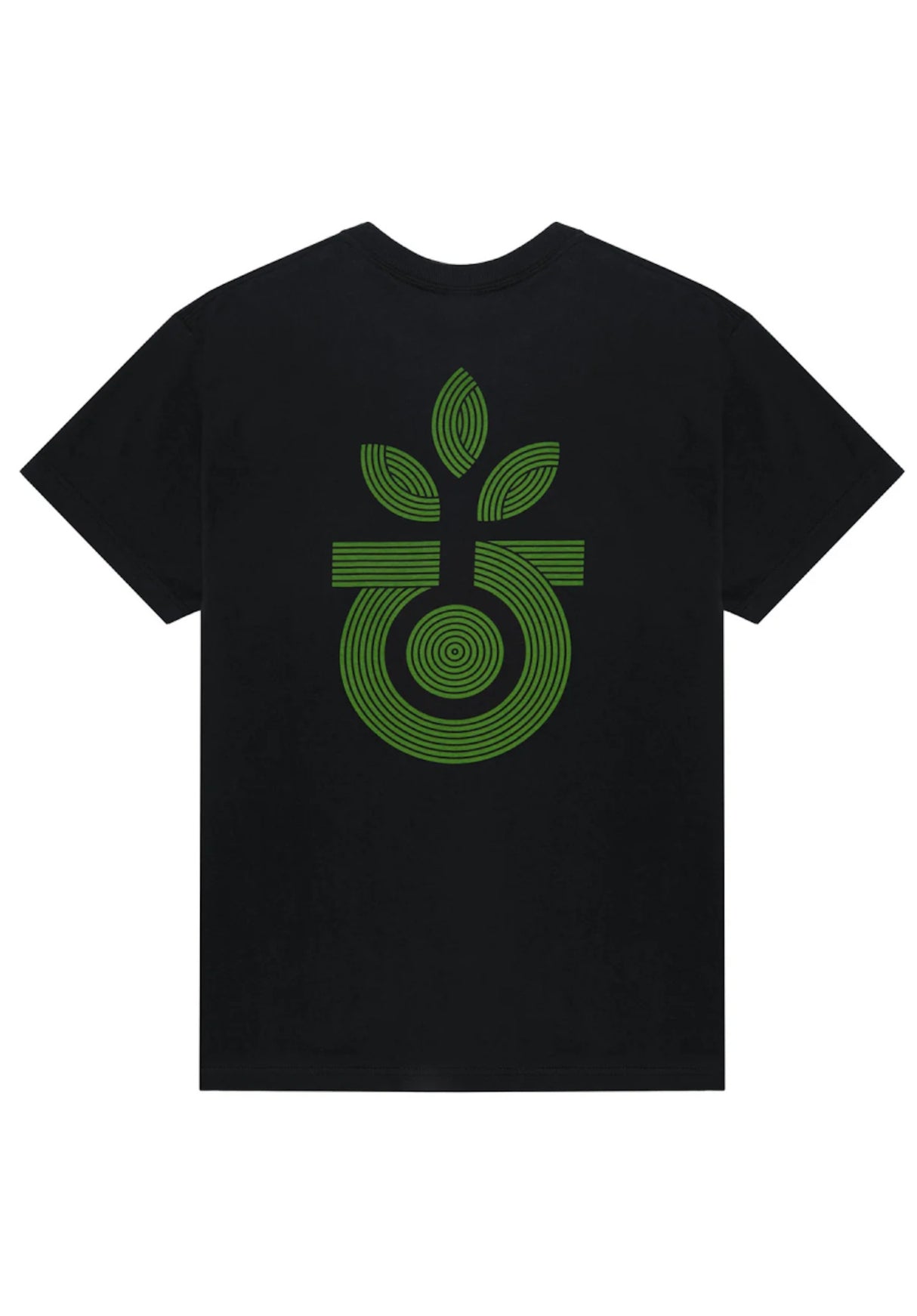 Habitat Bloom Lines T-Shirt black – Rückenansicht