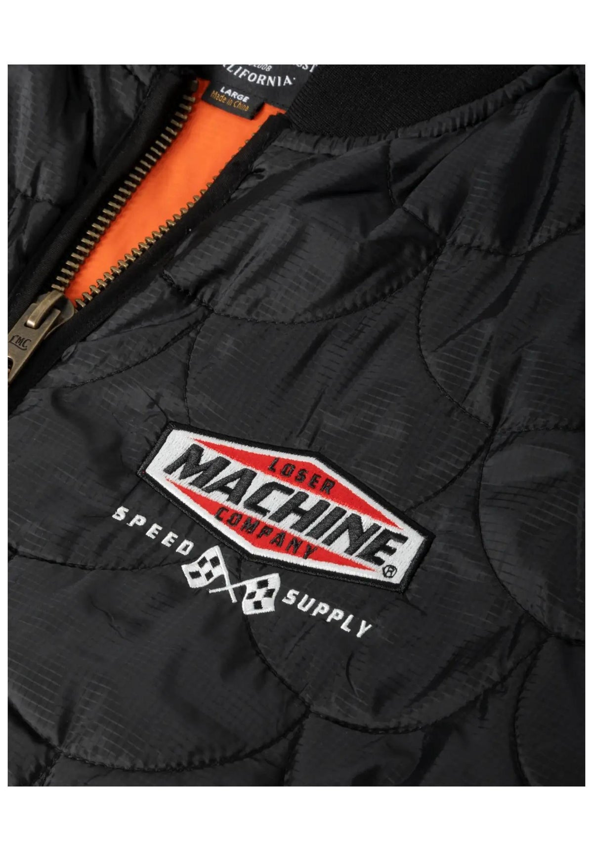 Loser-Machine Liner Übergangsjacke black – Detailansicht 1
