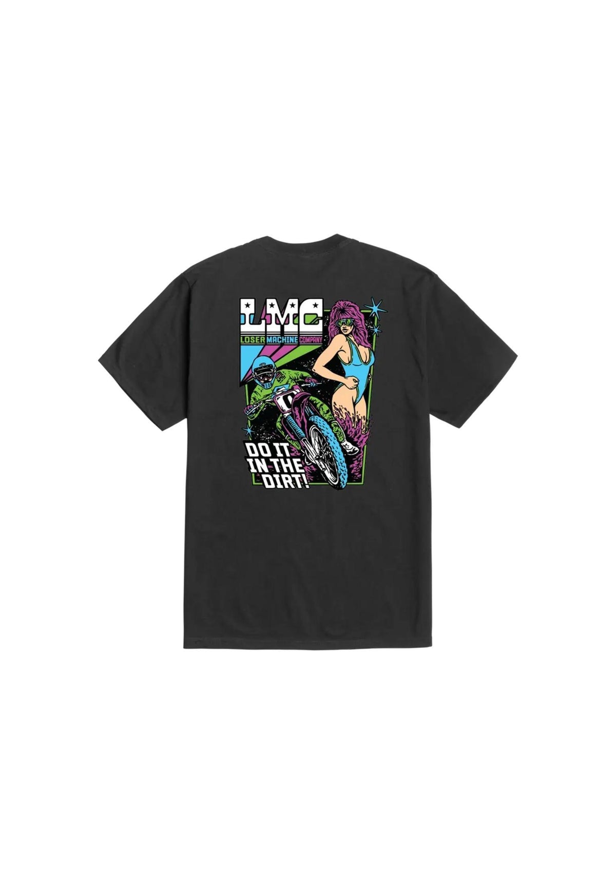 Loser-Machine Do It In The Dirt T-Shirt black – Rückenansicht