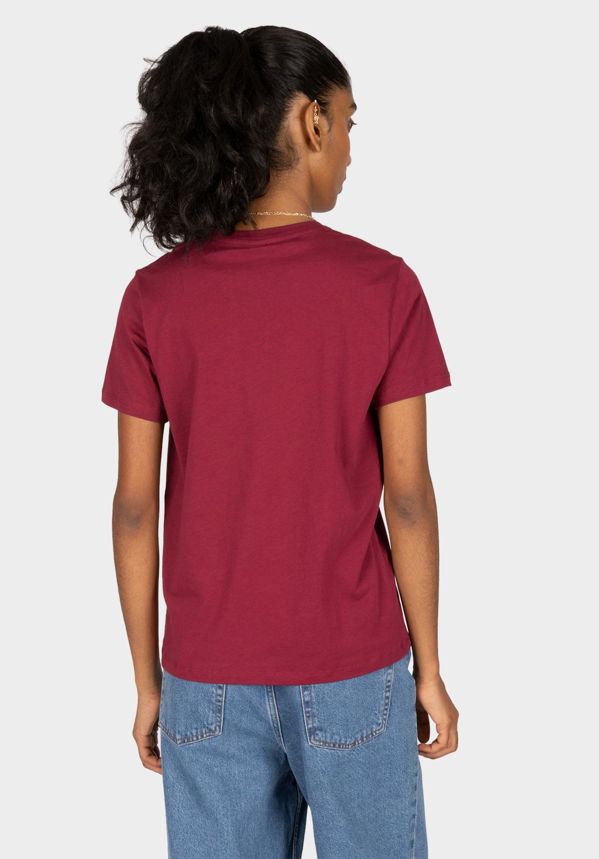 iriedaily Daily Plaisir T-Shirt darkberry – Rückenansicht