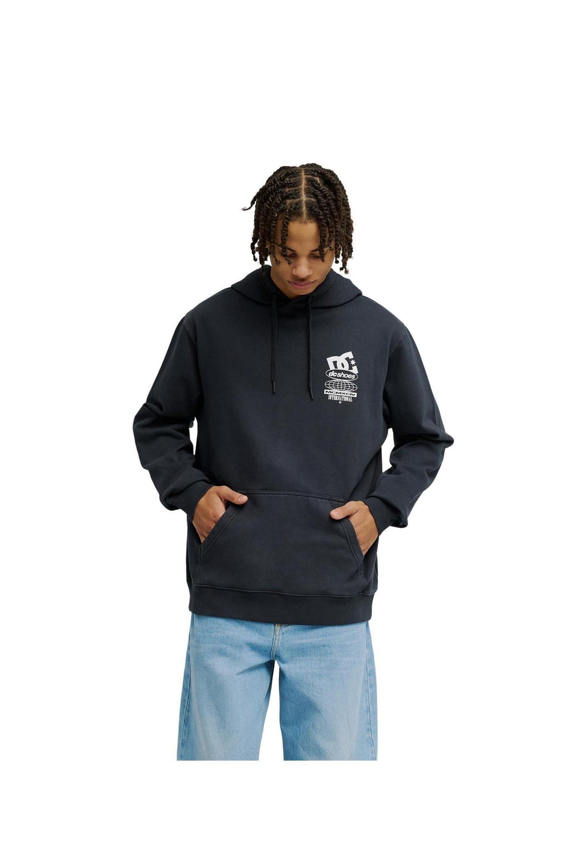 DC Shoes Sport Stack Hoodie black – Rückenansicht