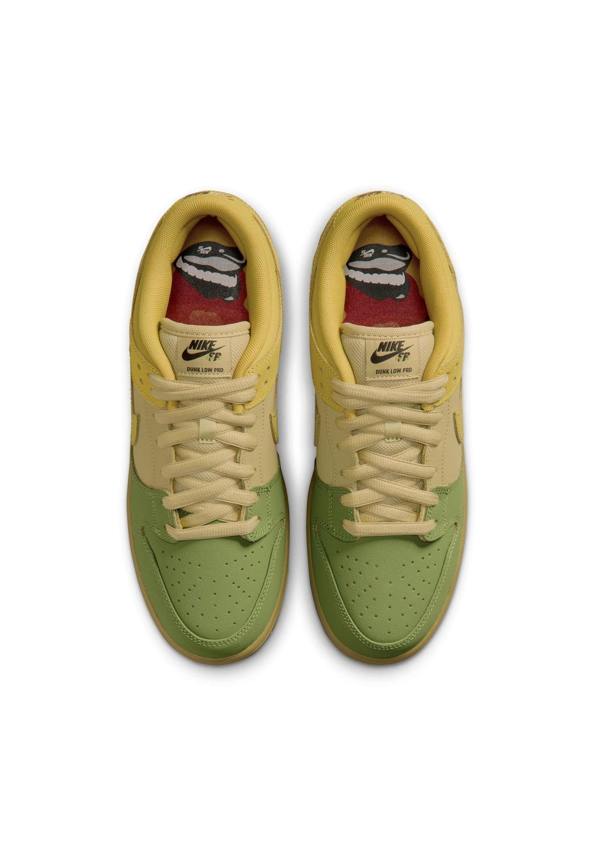 Nike SB Dunk Low pro WC Schuhe Jungs safronquartz-safronquartz-pear – Detailansicht 1