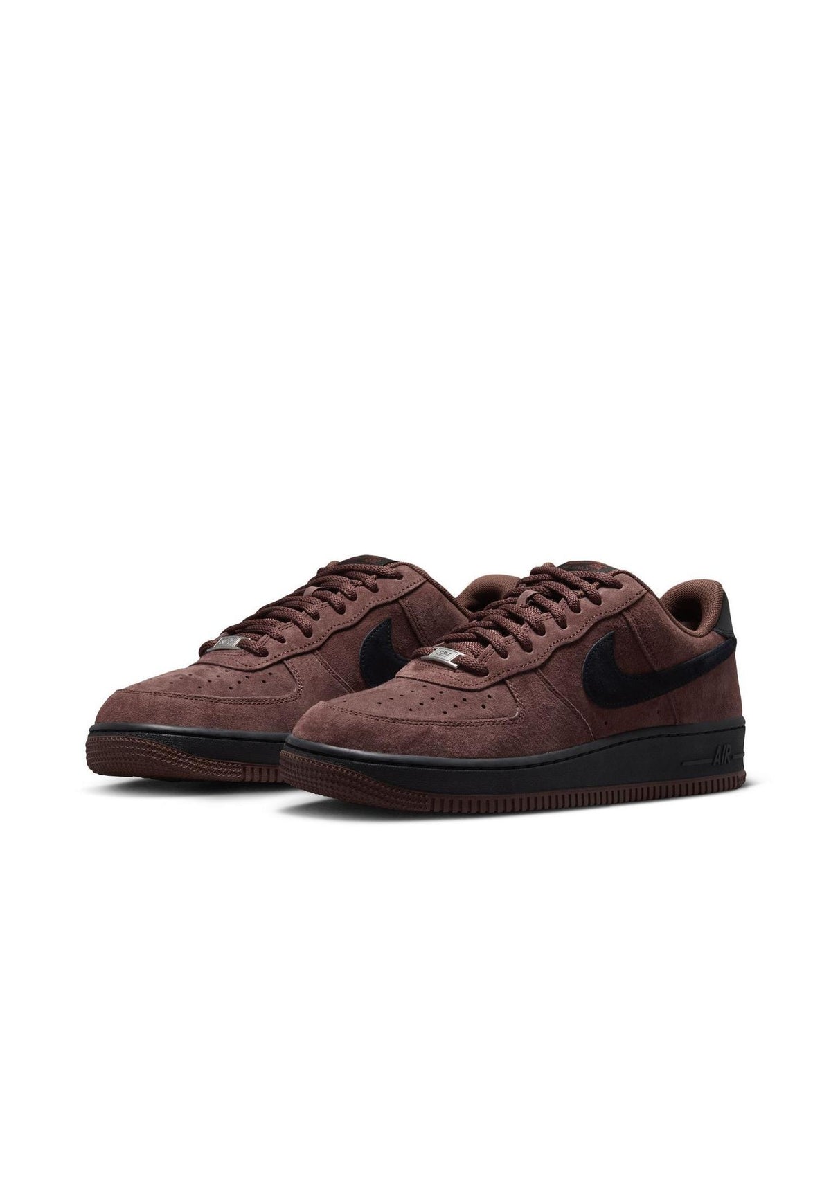Nike SB Air Force 1 Schuhe Jungs lightchocolate-black-lightchocolate – Rückenansicht