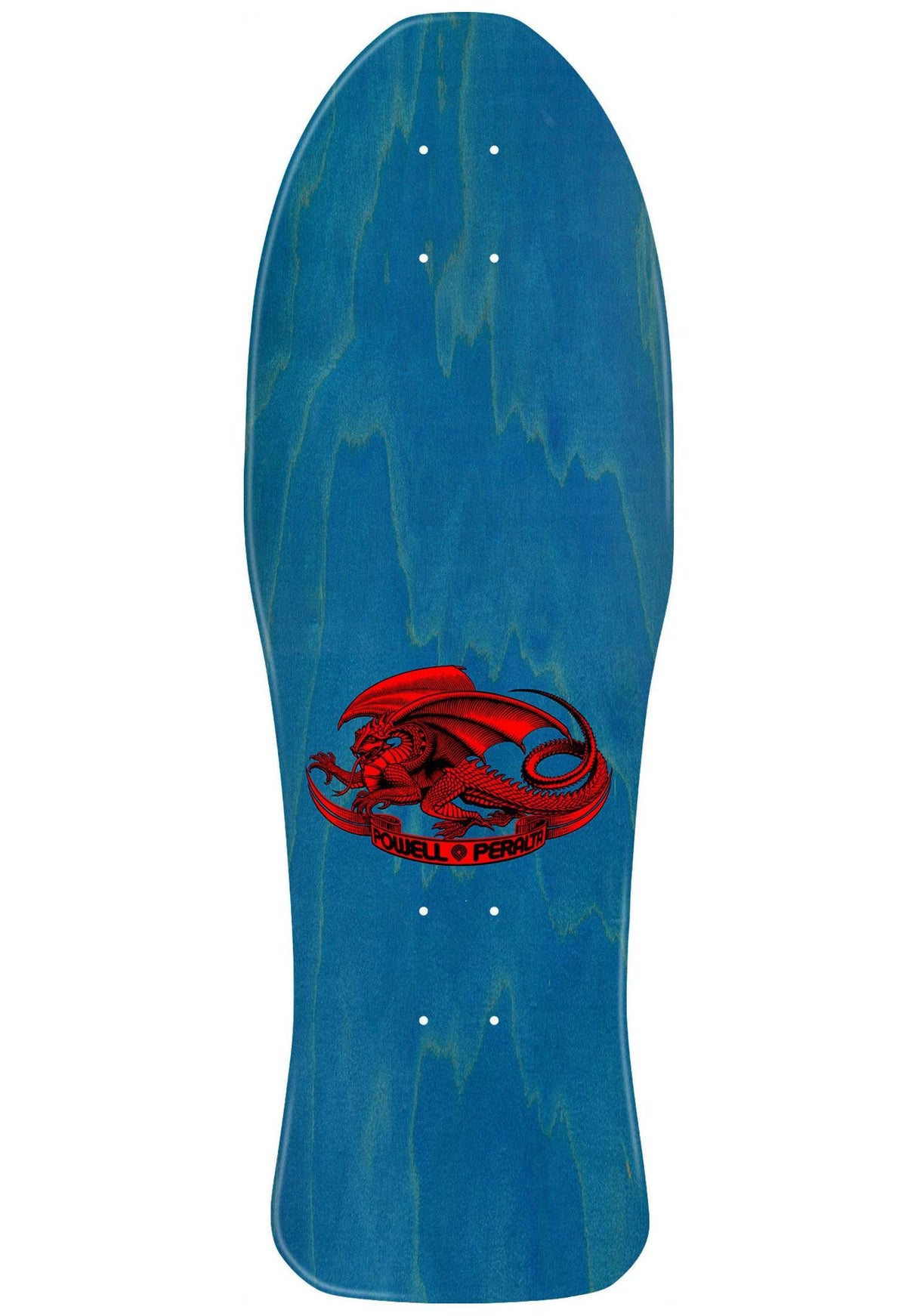 Powell-Peralta Caballero Chinese Dragon Deck aqua foil – Rückenansicht