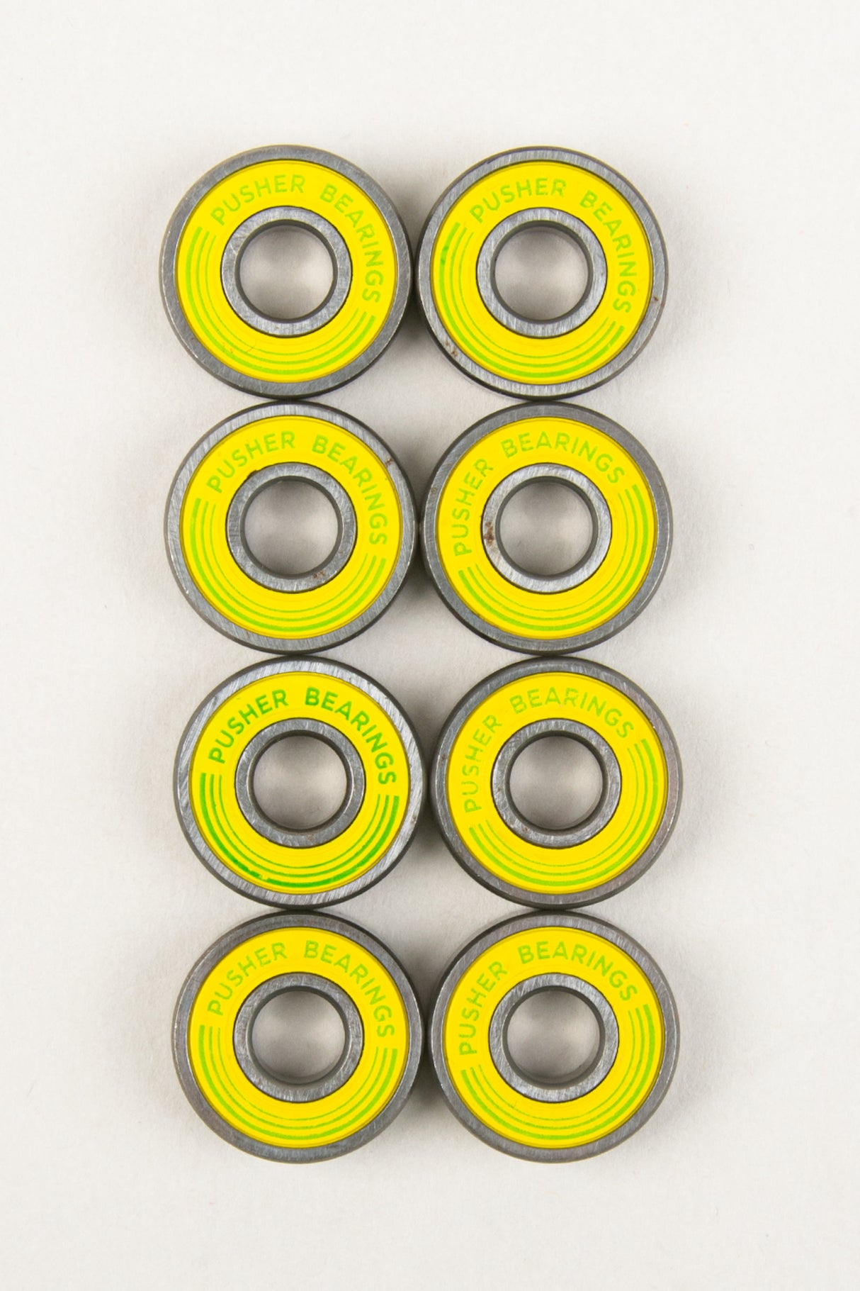 Pusher Bearings Iqui Pro Kugellager yellow – Oberansicht