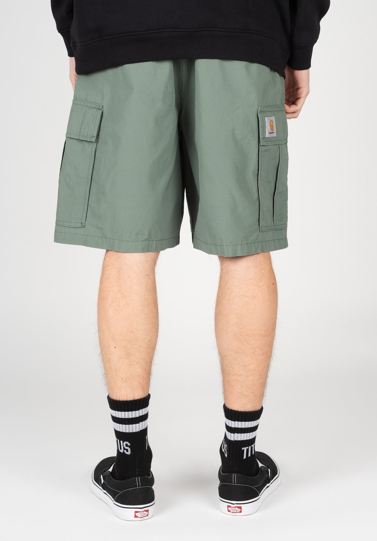 Carhartt WIP Cole Cargo Short Cargoshort parkrinsed – Detailansicht 1