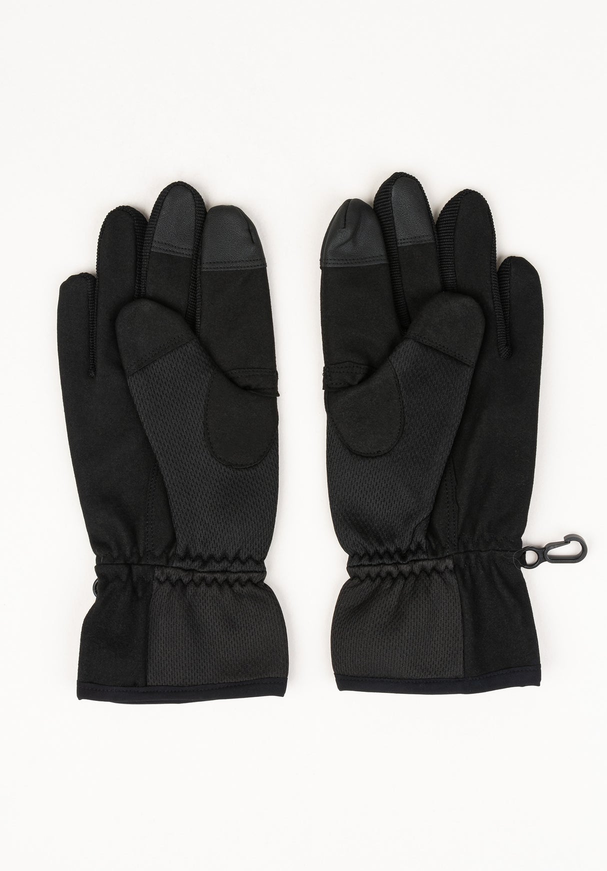 Carhartt WIP Derek Gloves Handschuhe black – Rückenansicht