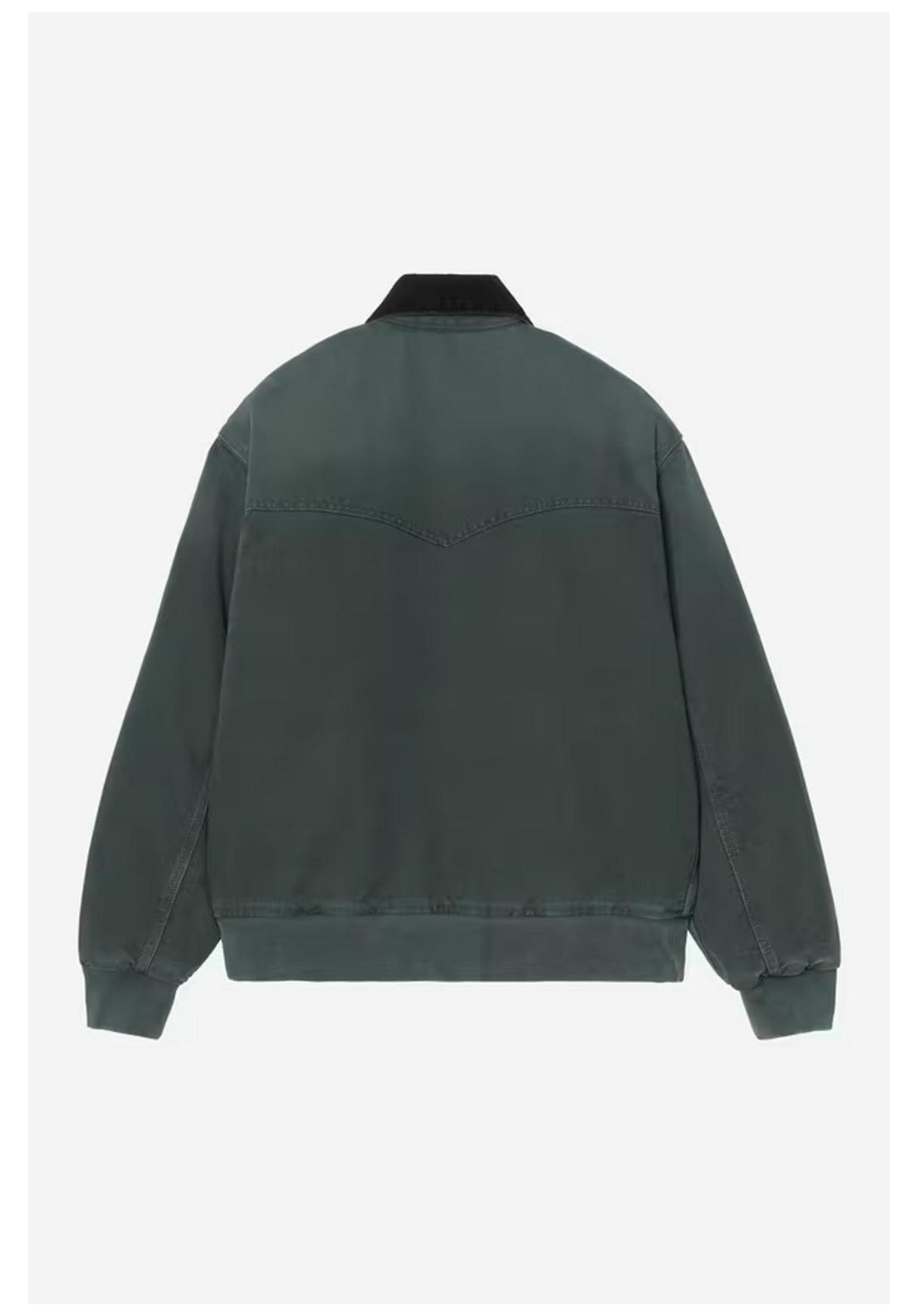 Carhartt WIP OG Santa Fe Jacket Winterjacke raven-blackstonecanvas – Rückenansicht
