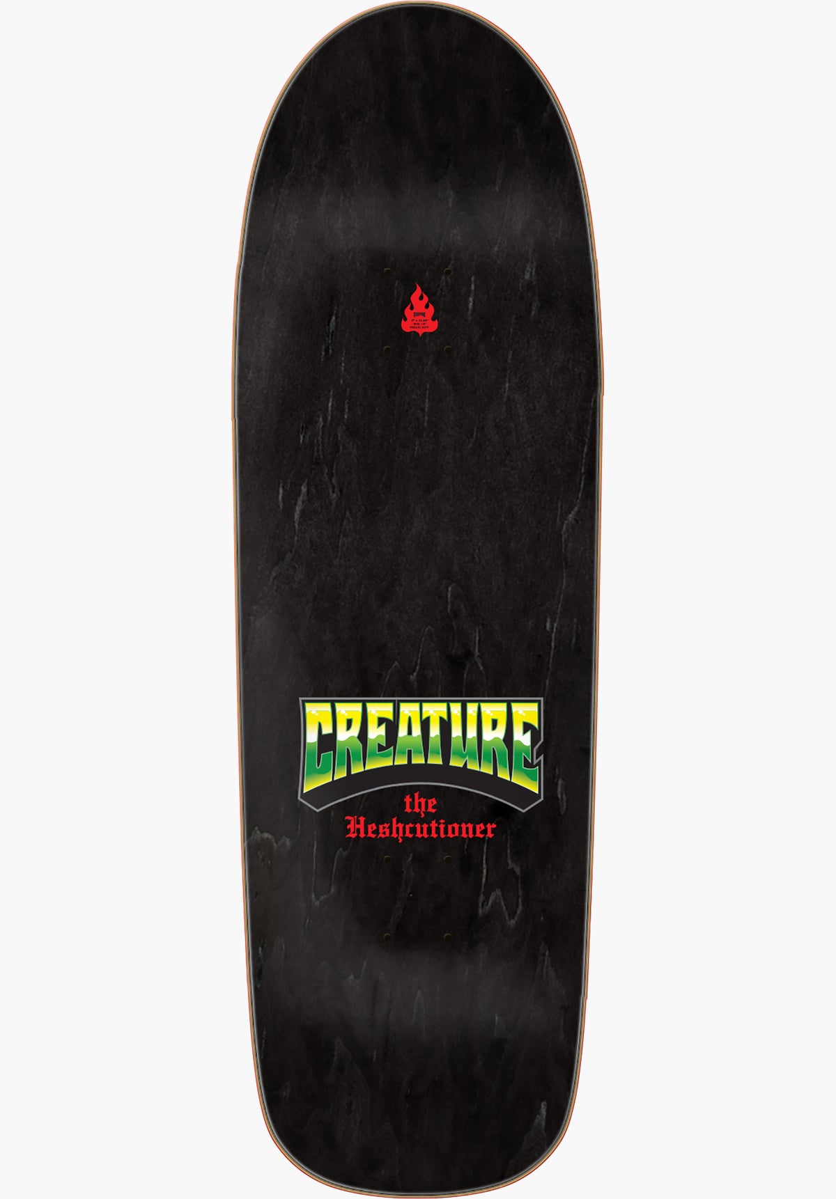 Creature The Heshcutioner Deck black – Rückenansicht