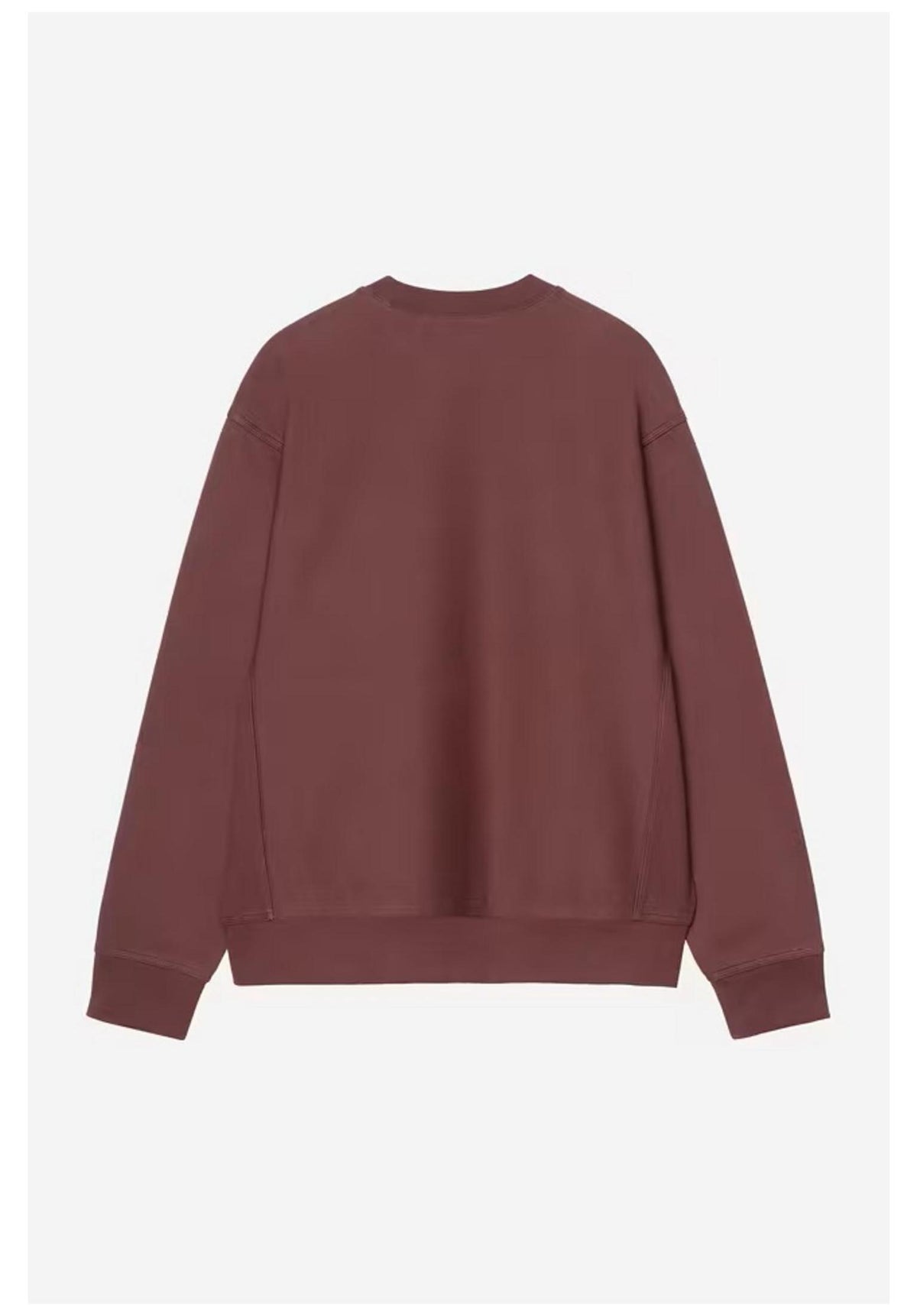 Carhartt WIP American Script Sweatshirt amarone – Rückenansicht
