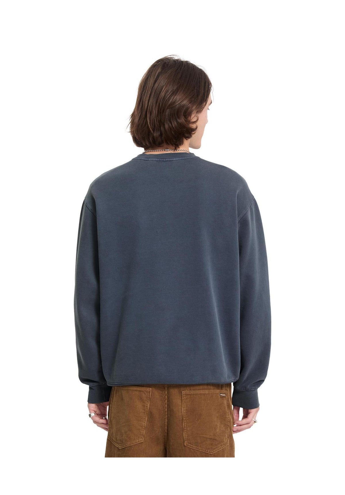 Volcom Single Stone PW Crew Sweatshirt stormblue – Rückenansicht