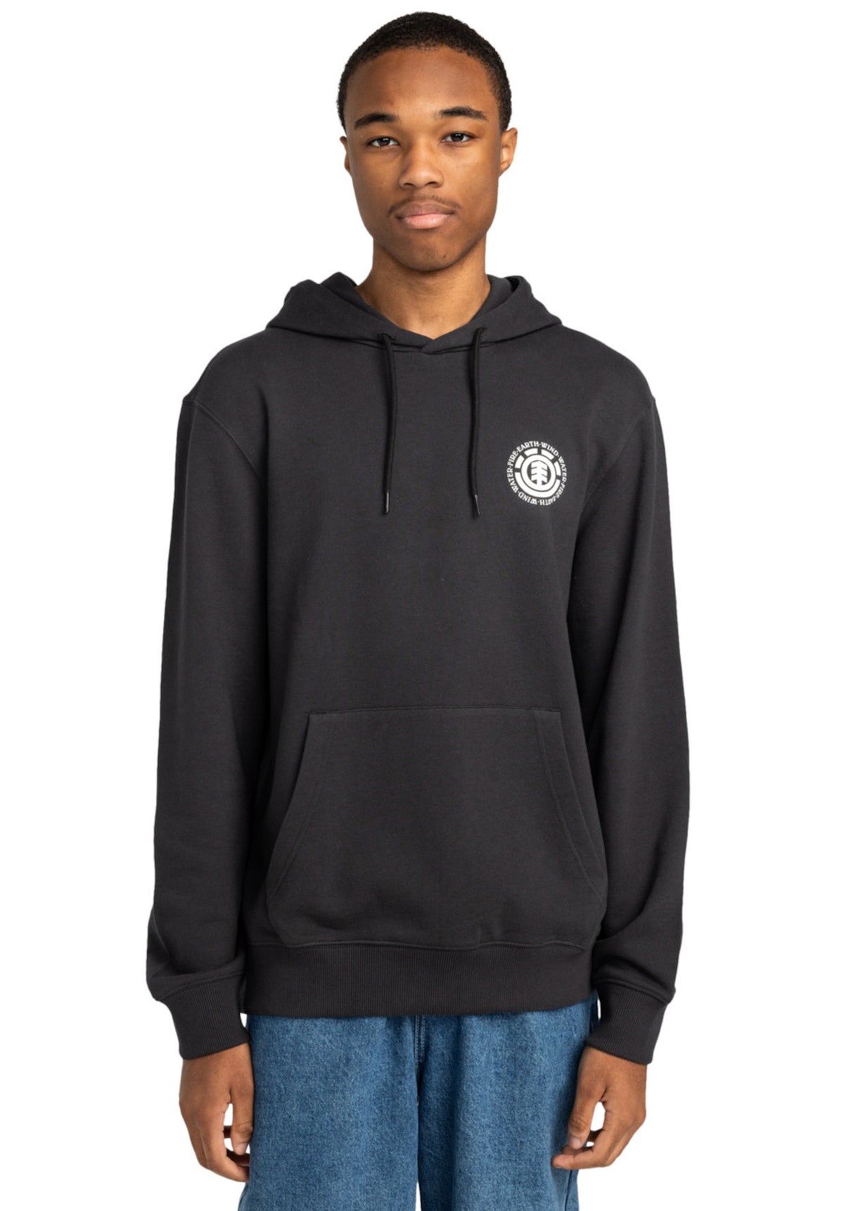 Element Seal BP Hoodie offblack – Rückenansicht