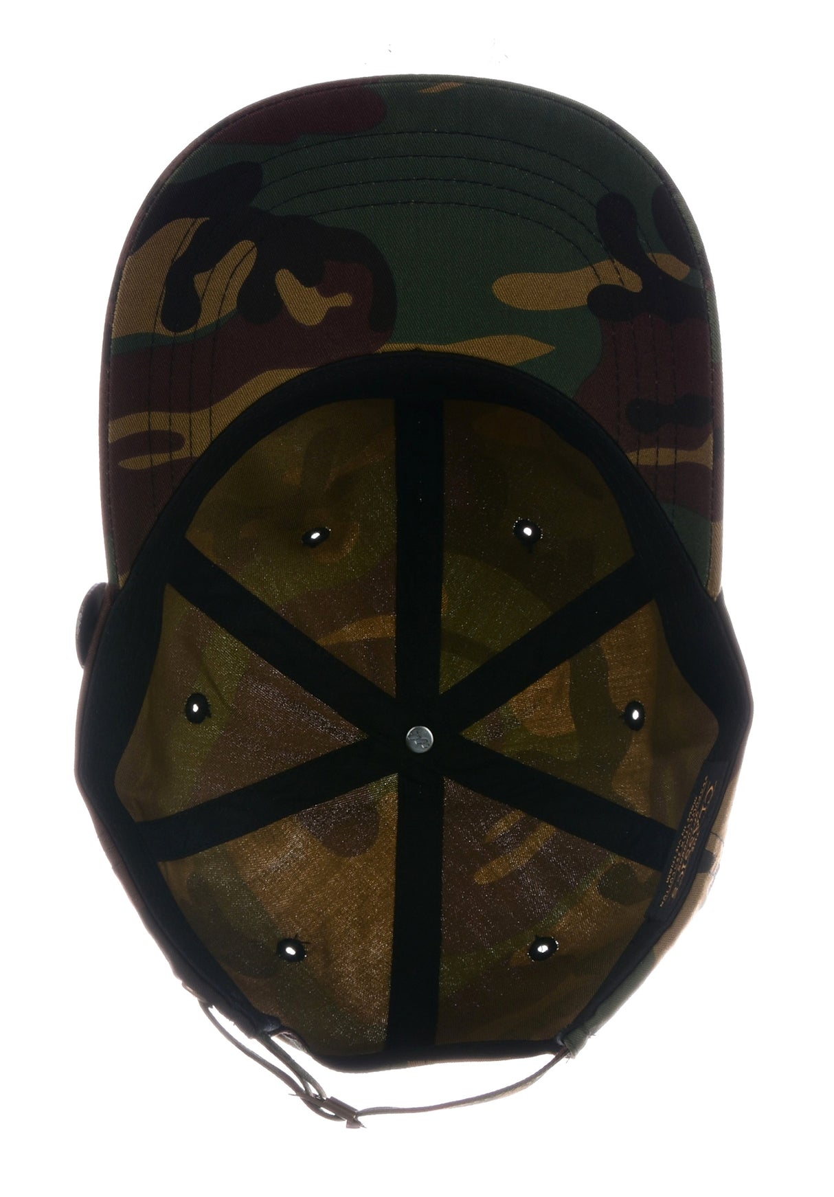 Bones Bearings Dad Camp Cap Circle Pin Cap camouflage – Oberansicht