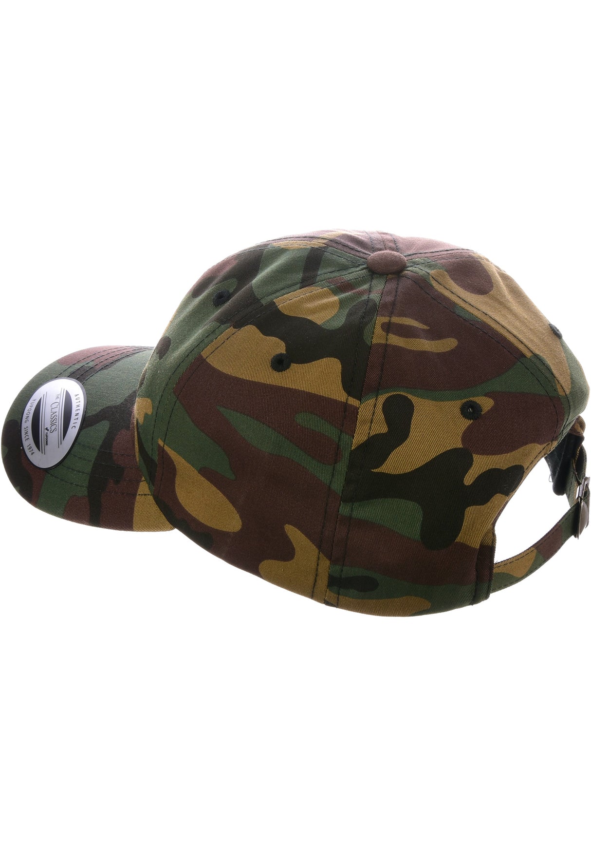 Bones Bearings Dad Camp Cap Circle Pin Cap camouflage – Rückenansicht