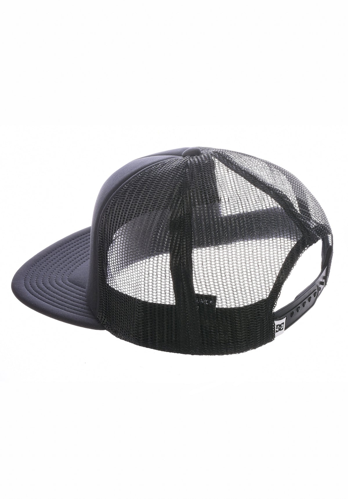 DC Shoes Gas Station Trucker Cap black – Rückenansicht