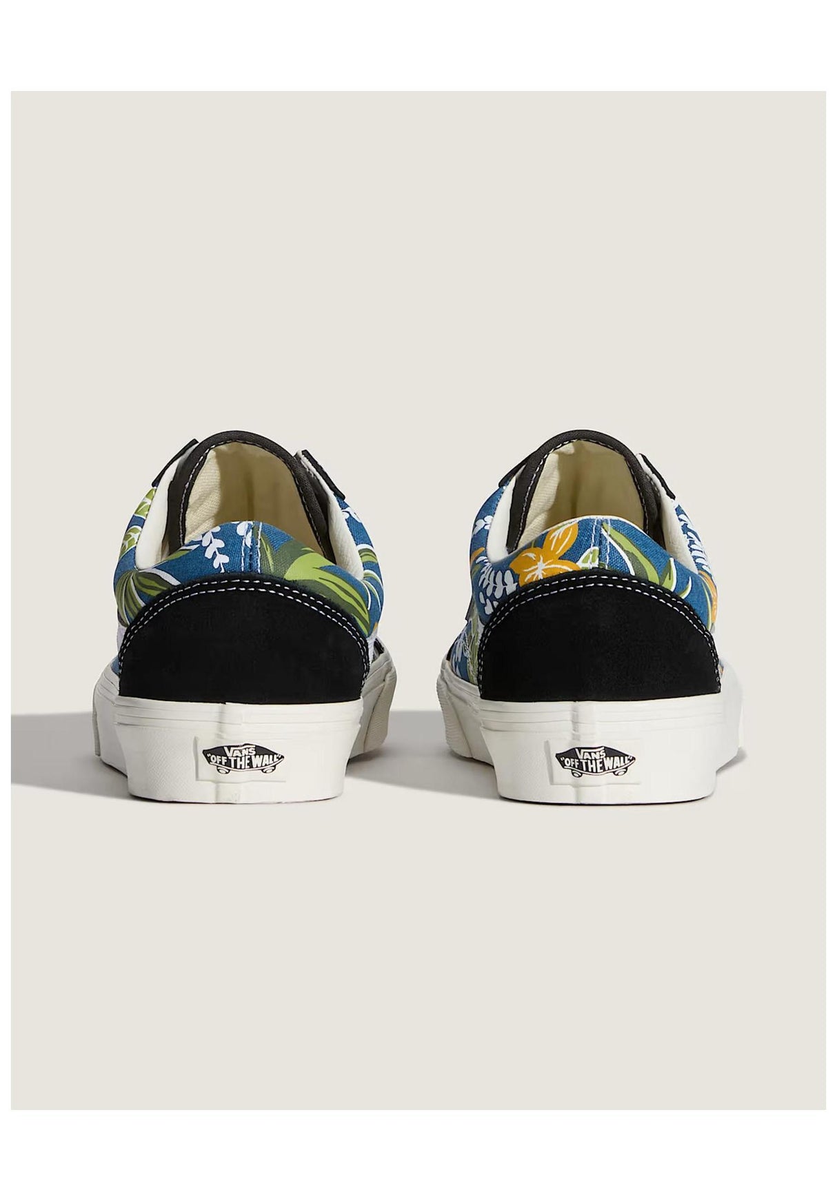 Vans Old Skool Schuhe Jungs floral-navy – Detailansicht 1