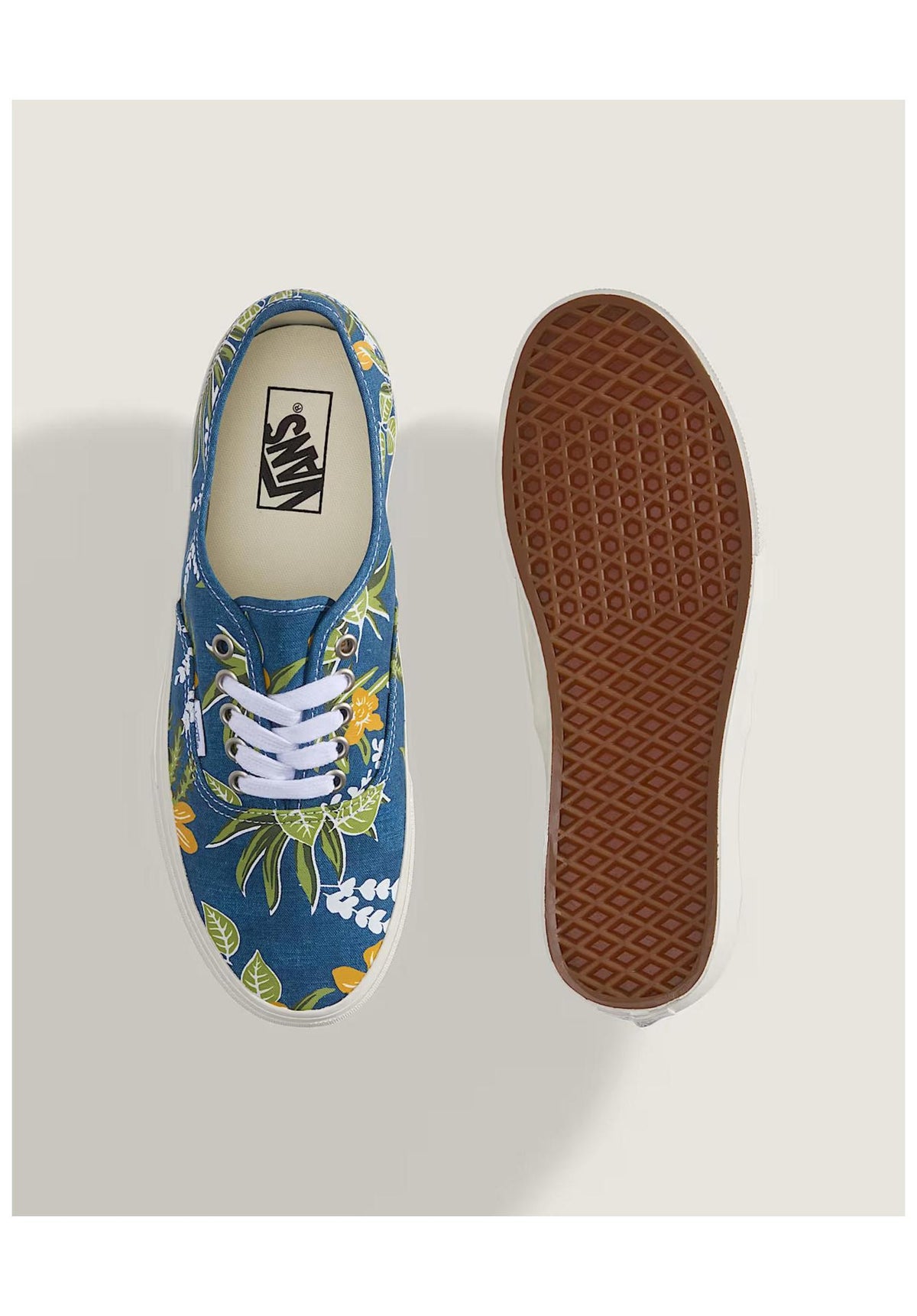 Vans Authentic Schuhe Jungs floral-navy – Detailansicht 1