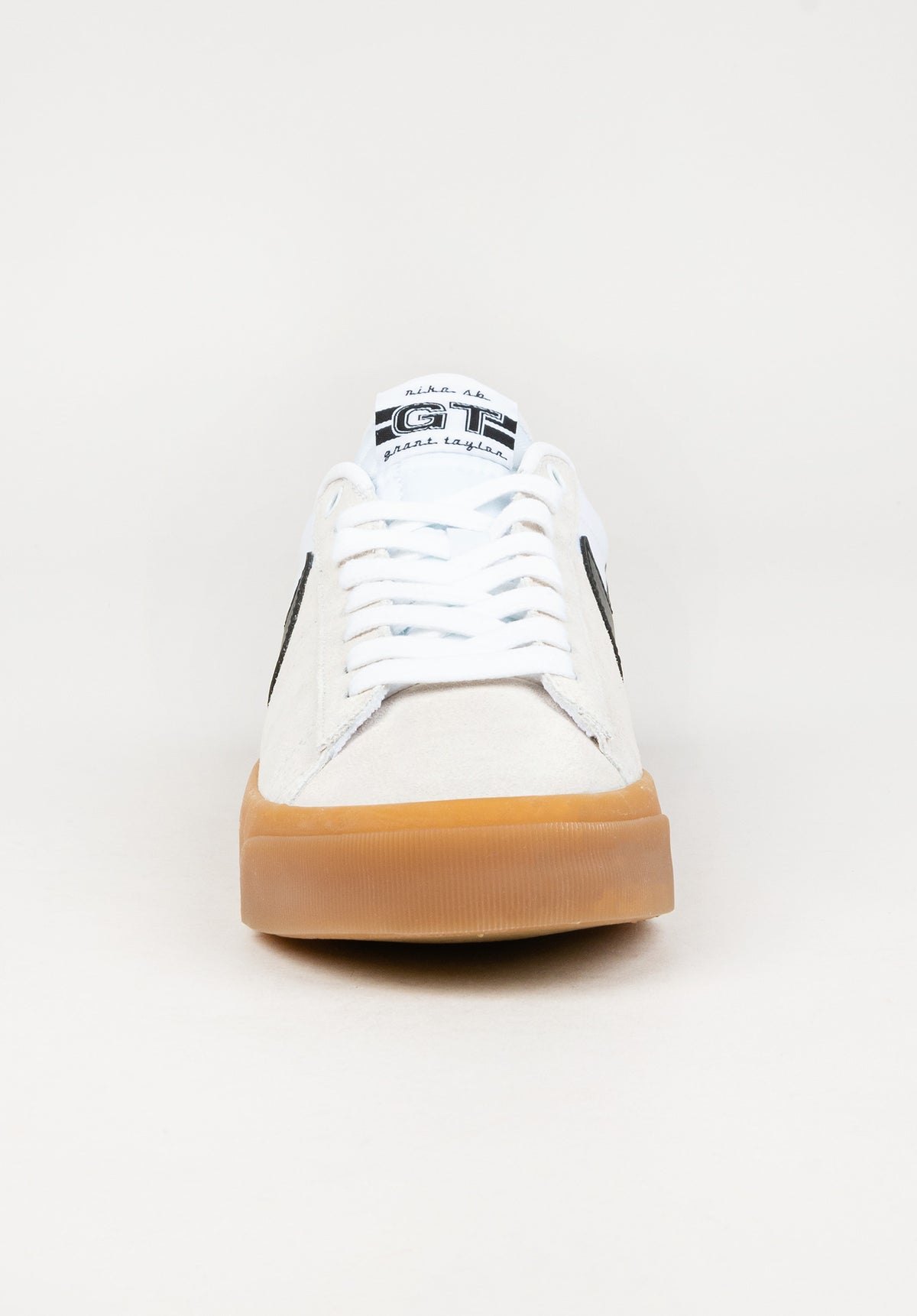 Nike SB Zoom Blazer Low Pro GT Schuhe Jungs white-black-white-white – Rückenansicht