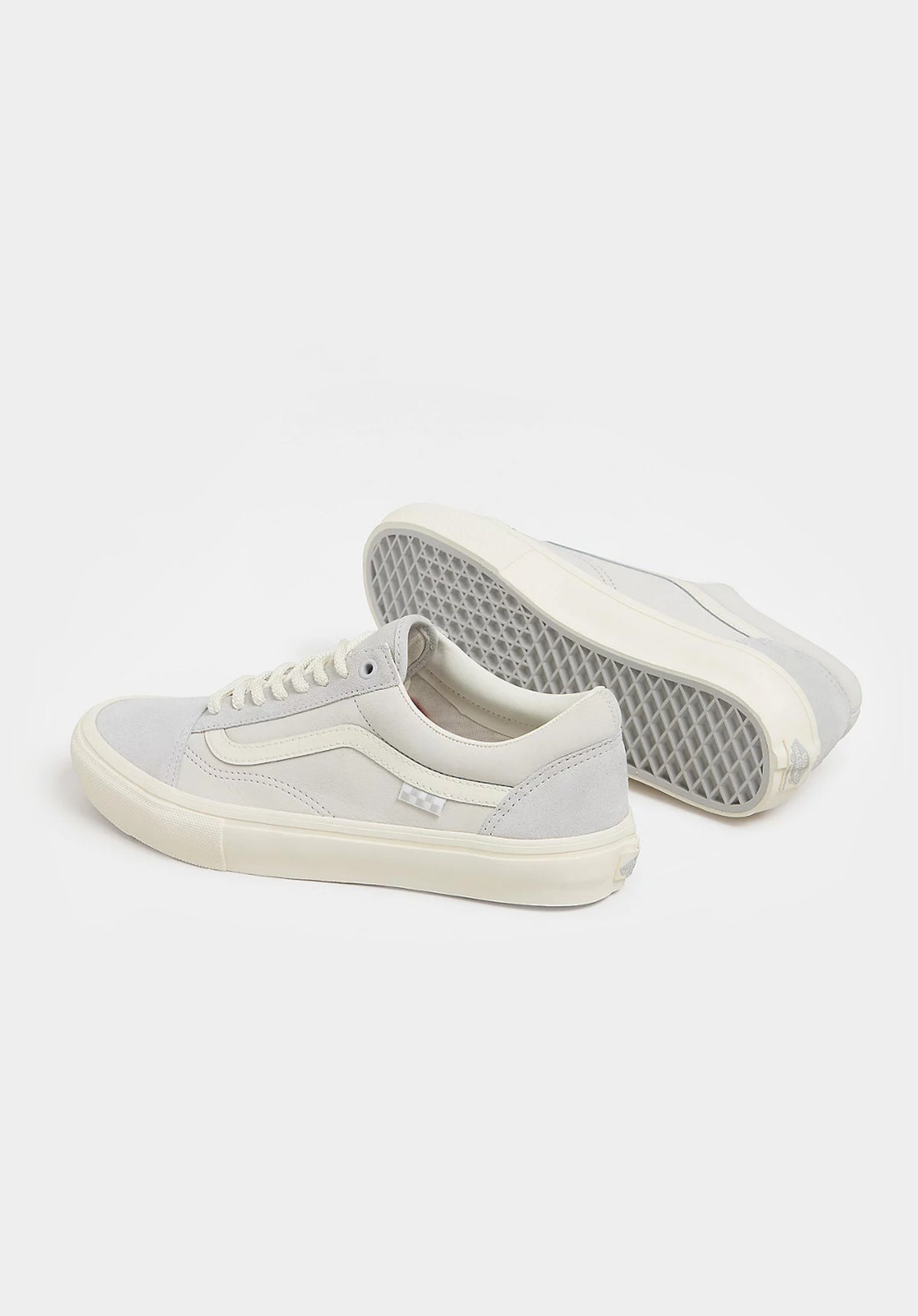 Vans Skate Old Skool Schuhe Jungs grey-marshmellow – Detailansicht 1