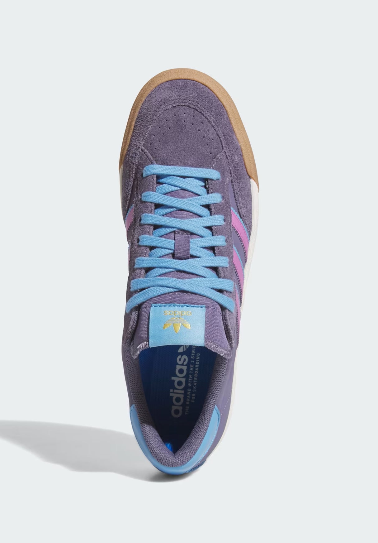 adidas-skateboarding Nora Schuhe Jungs prelovedviolet-purple-gold – Detailansicht 2