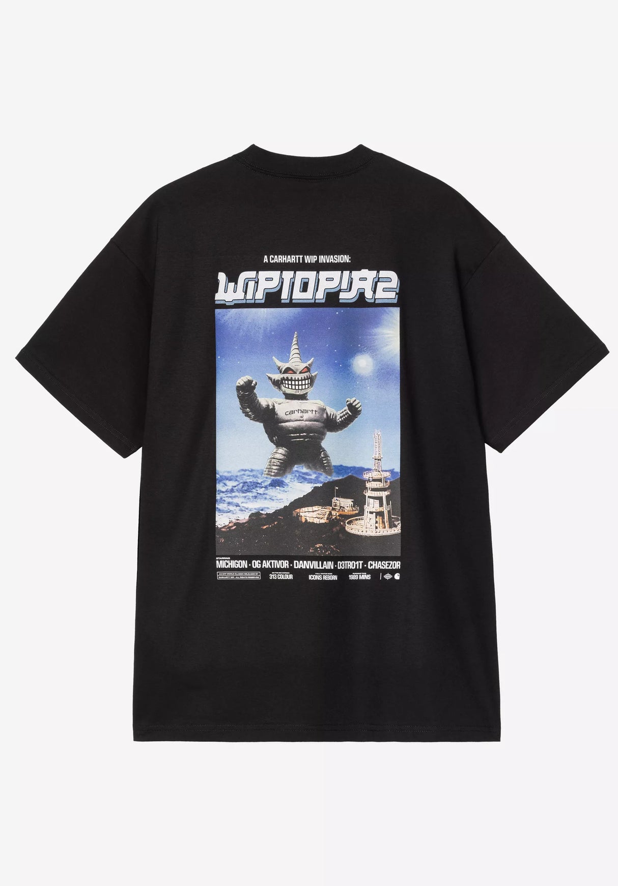 Wiptopia II black Rueckenansicht
