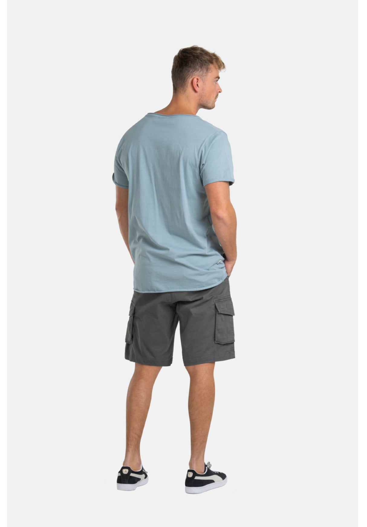 City Cargo Short vulcangrey Rueckenansicht
