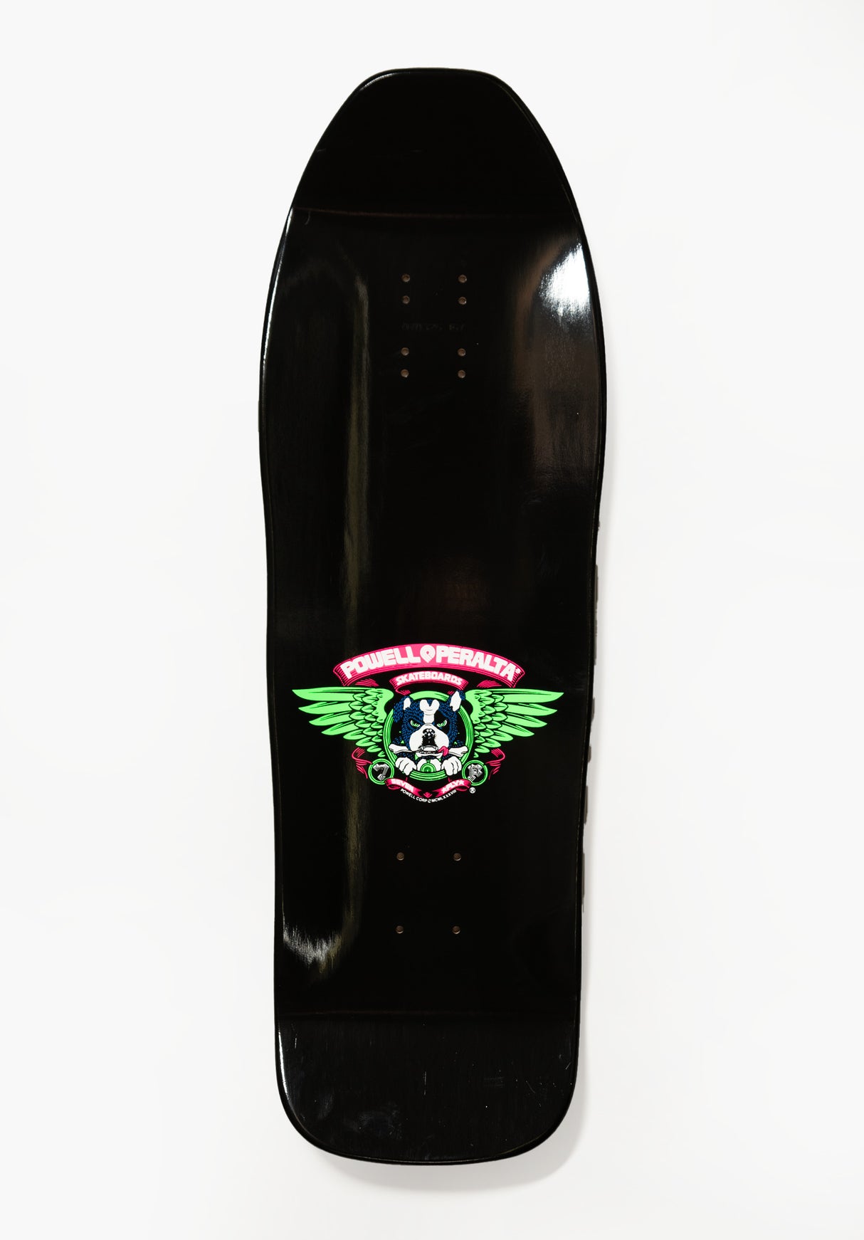 Frankie Hill Bulldog blacklight Rueckenansicht