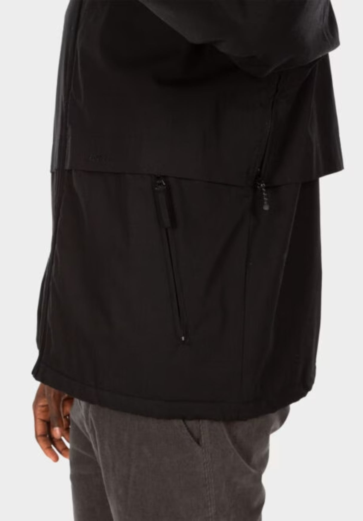 Eissegler Anorak black Closeup2