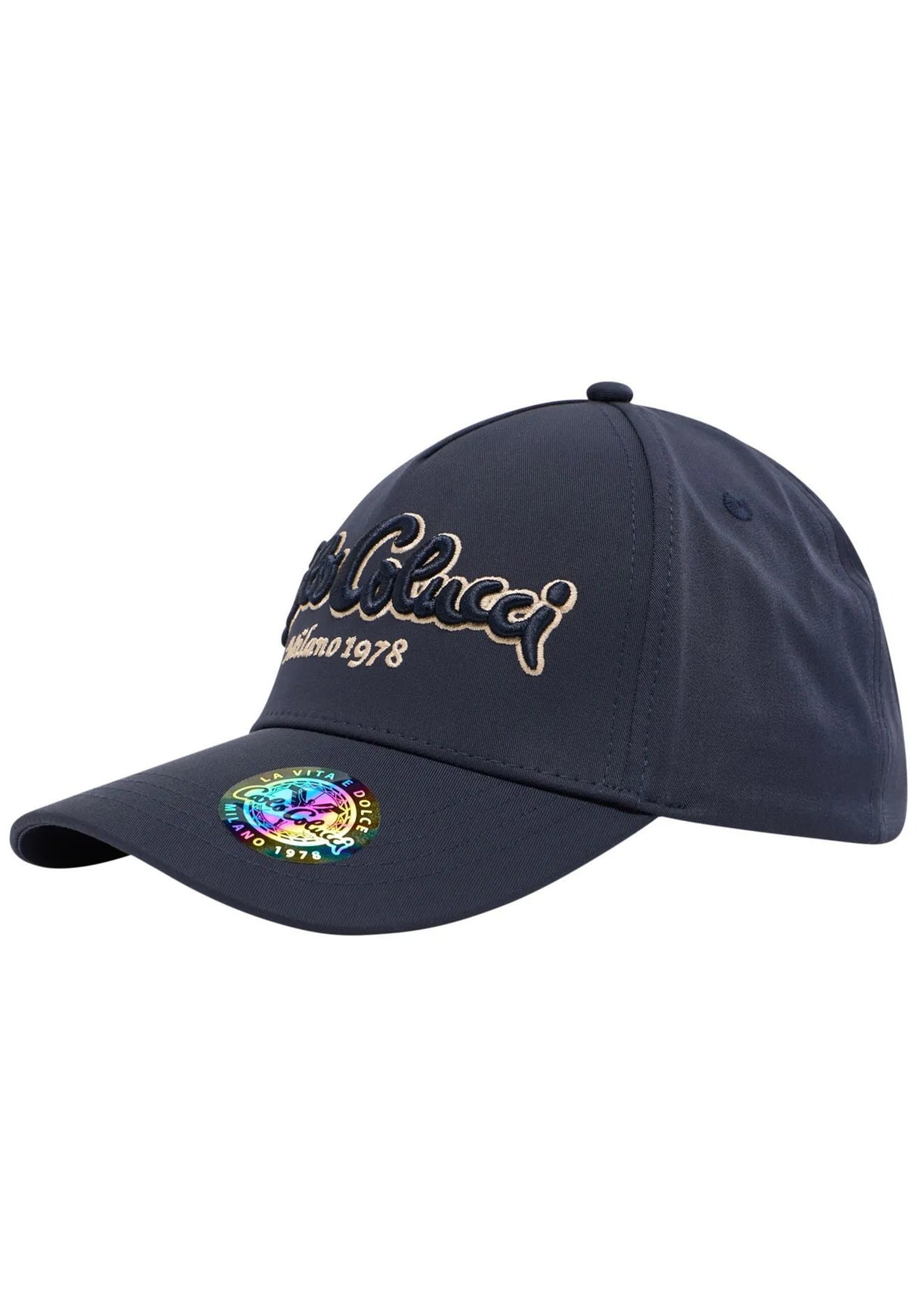 Satin navy Closeup1