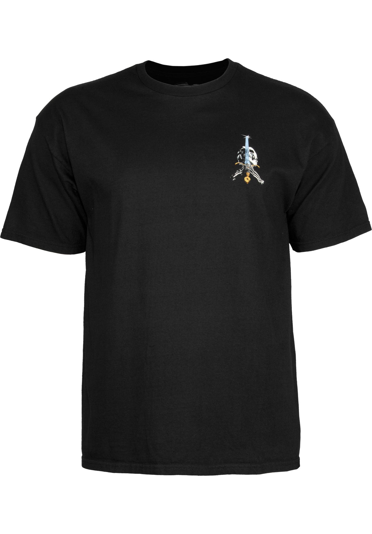 Skull & Sword black Rueckenansicht