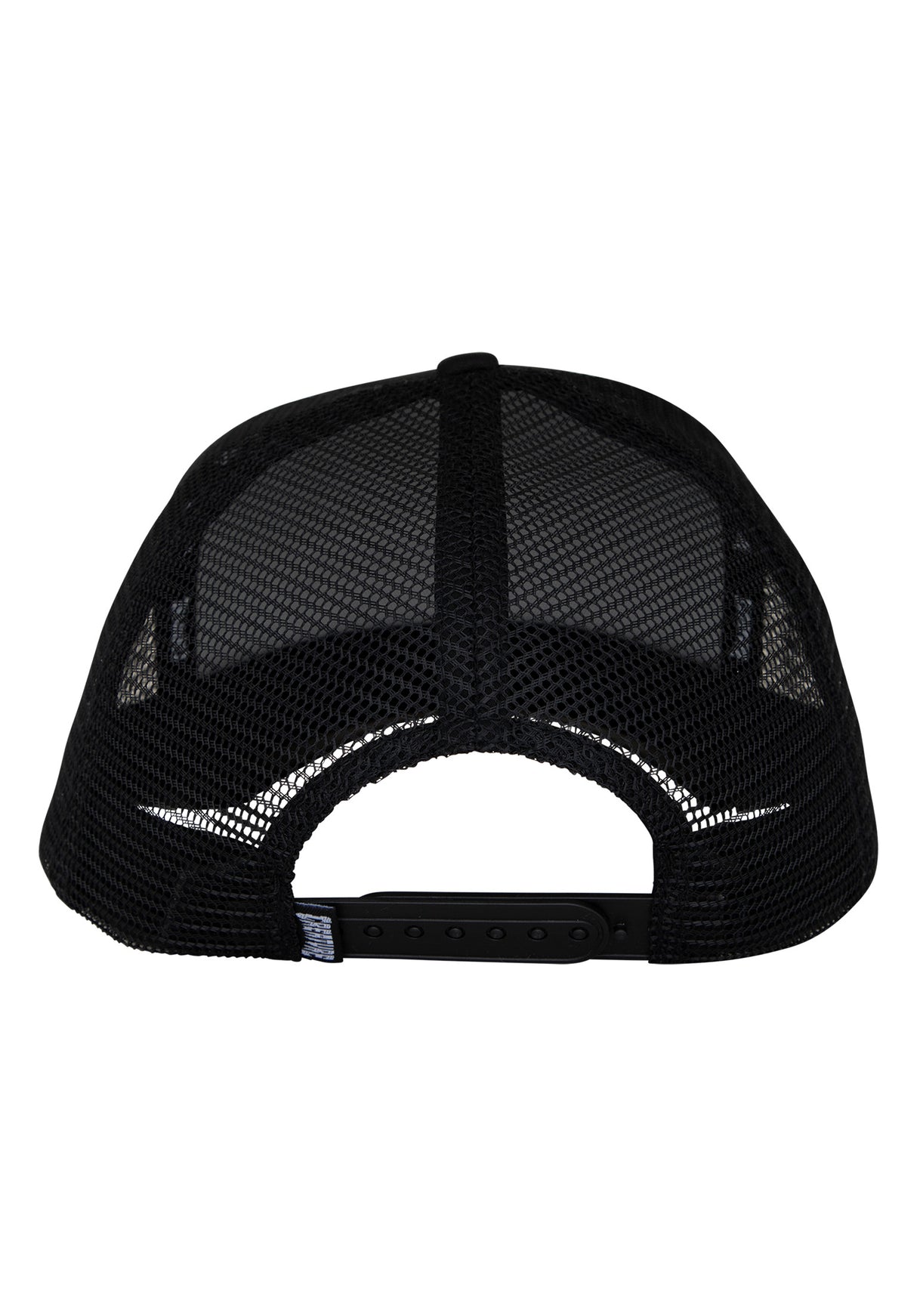 Finest Streak 5-Panel Unstructured Mesh Snapback black Rueckenansicht