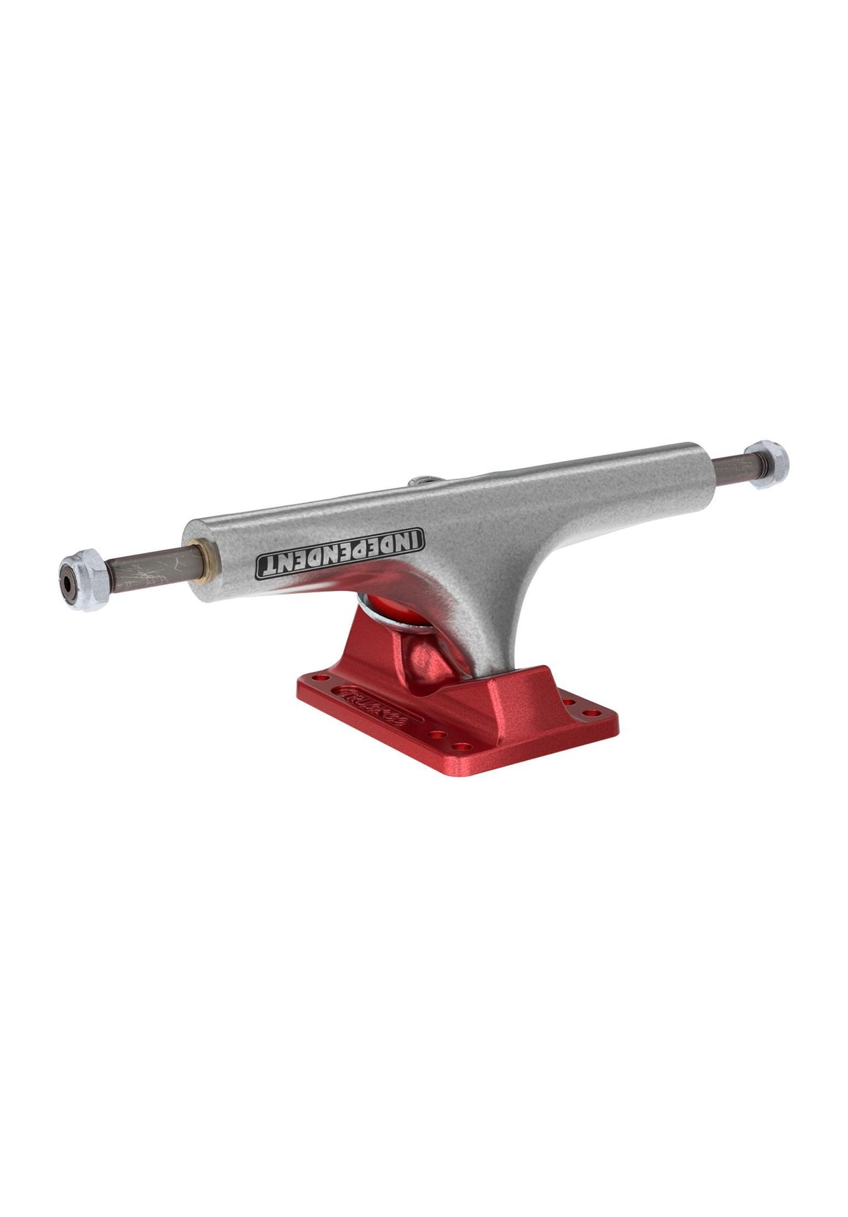 215 Stage 4 Hollow Bar Logo Standard silver ano red Rueckenansicht