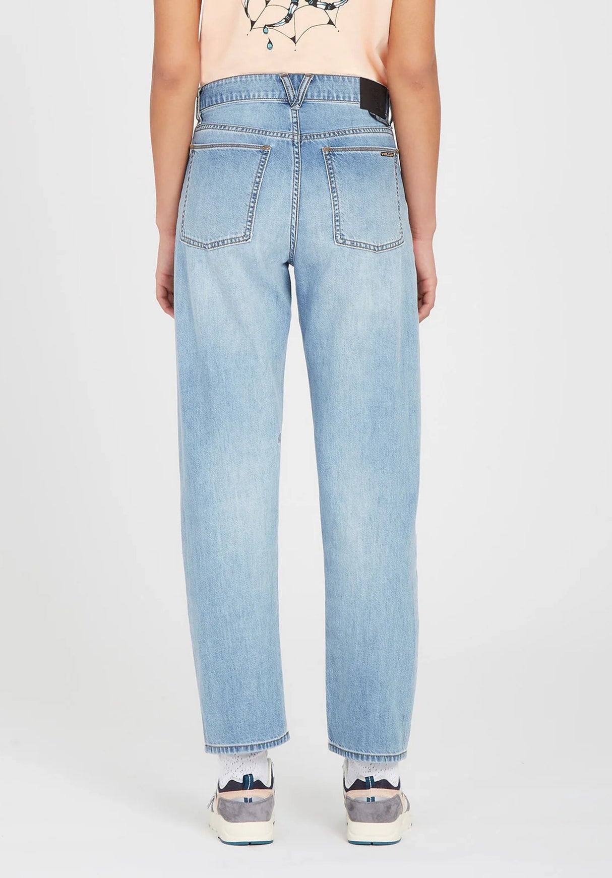 Daddio Jean vintageblue Rueckenansicht