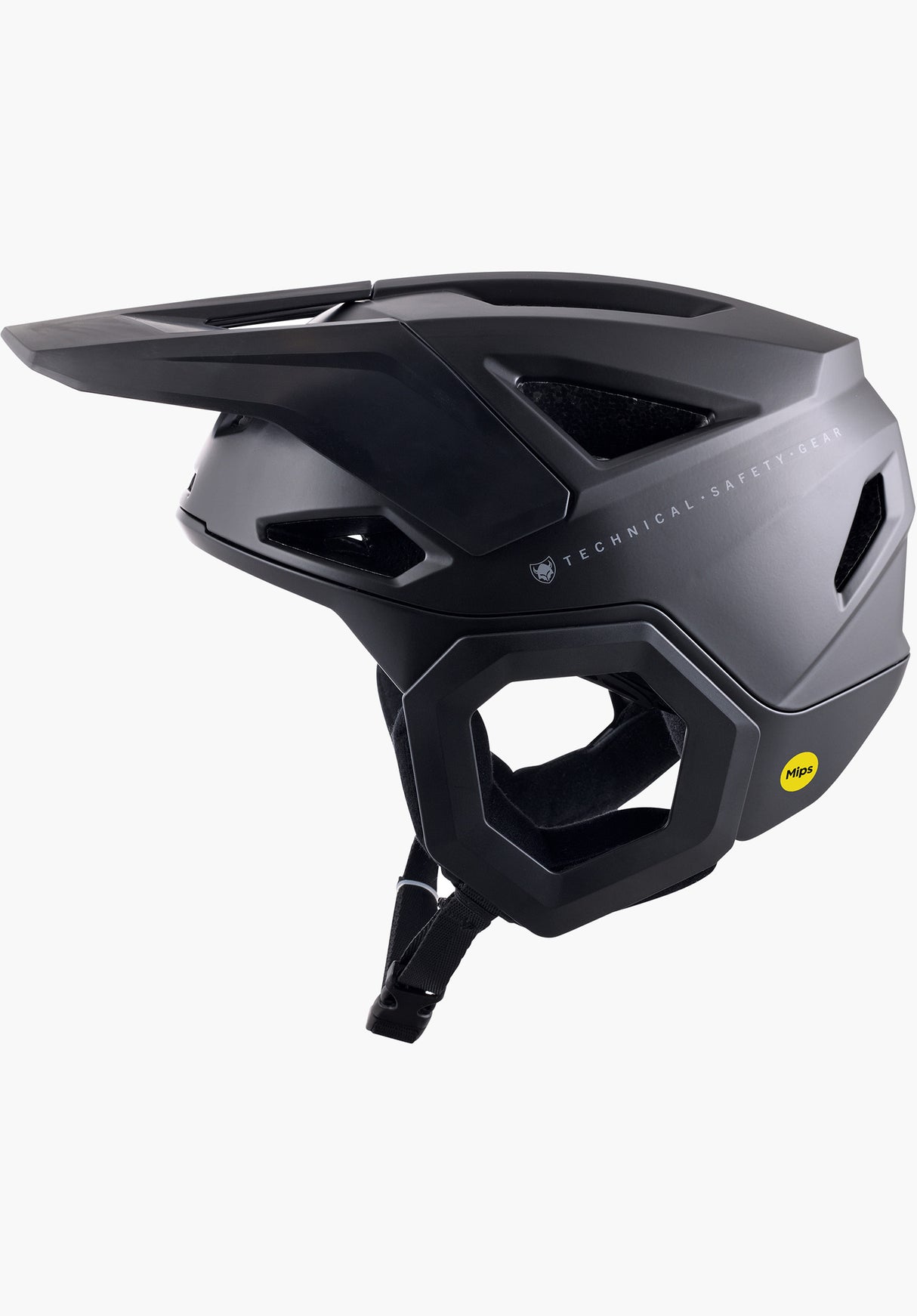 Prevention Mips Solid Color satin black Close-Up2