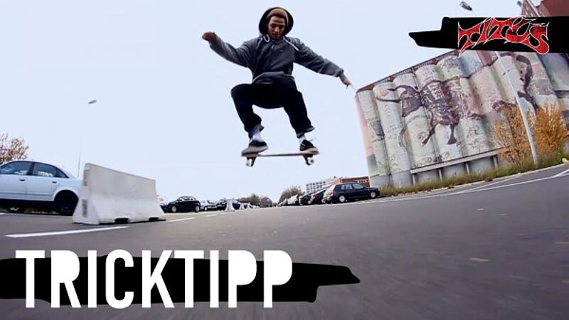 Skateboard Trick Tipp - How to Frontside Ollie (deutsch/german) HD