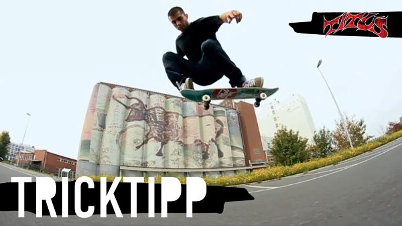 Skateboard Trick Tipp - How to Nollie (deutsch/german) HD