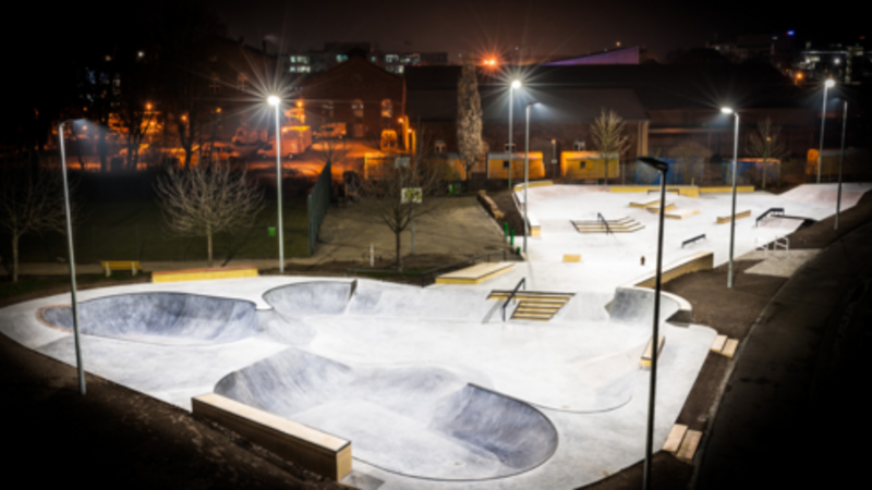 Der neue Skatepark in Karlsruhe ist eröffnet!