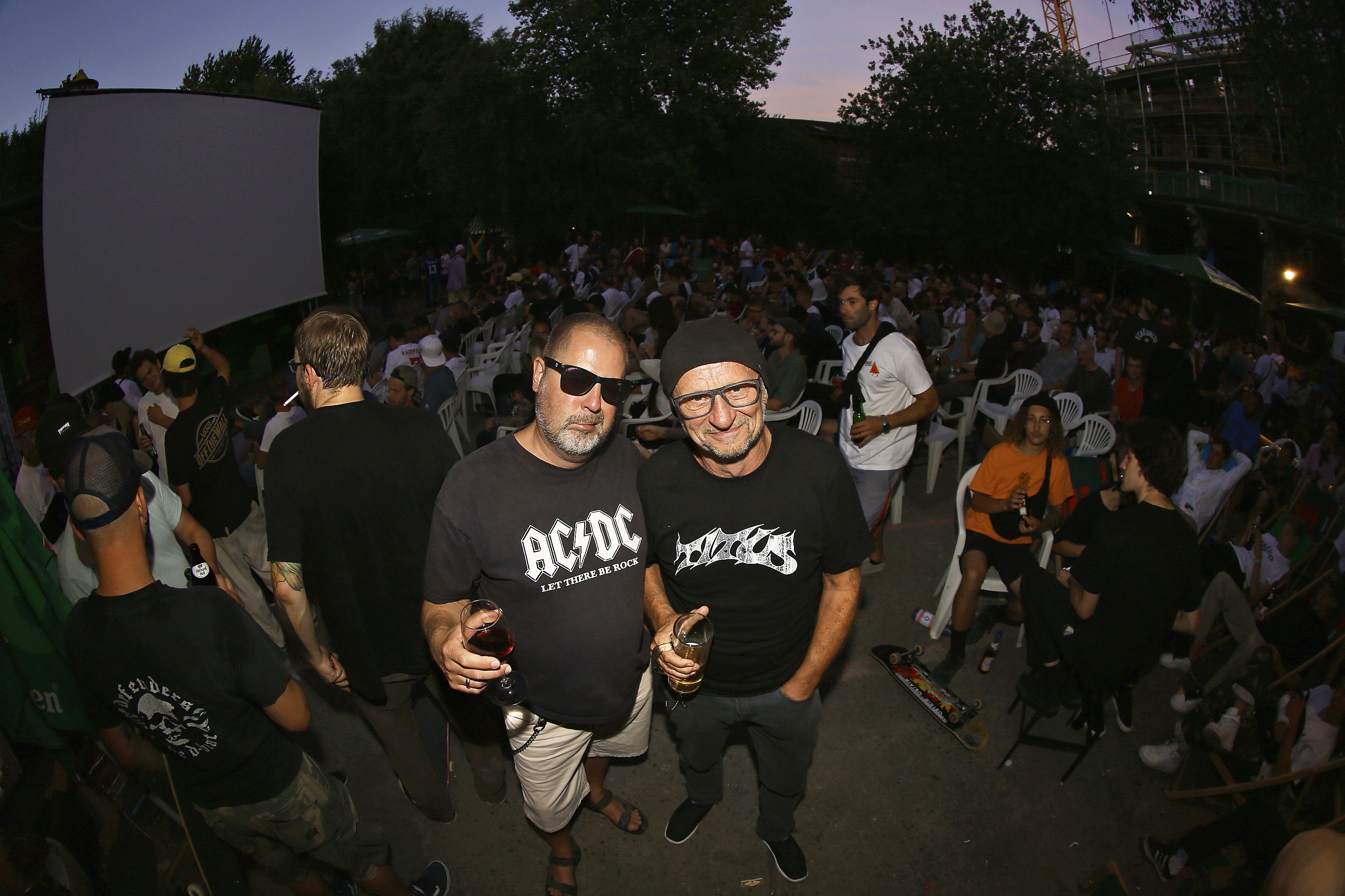 Ralf Middendorf und Titus Dittmann bei der "Ups & Downs" Videopremiere