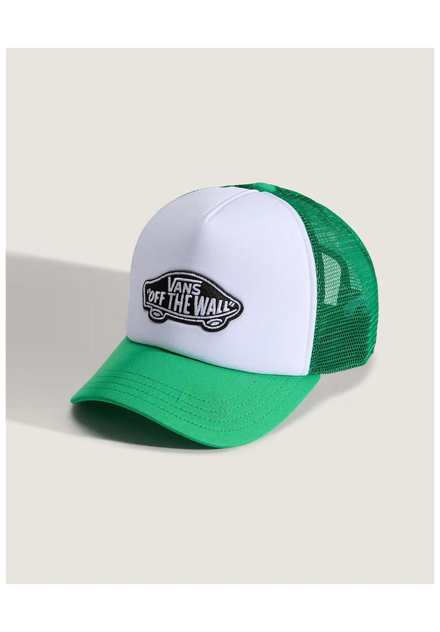 Classic Patch Curved Bill Trucker vividverdant Vorderansicht