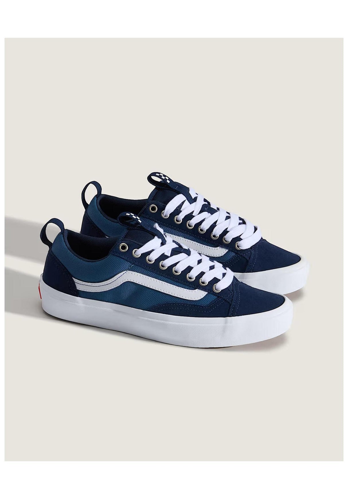Vans Skate Old Skool 36 + Schuhe Jungs stvnavy-gum – Rückenansicht