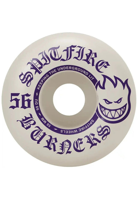 Spitfire Burners Formula Bighead Shape 99A Rolle white-purple – Vorderansicht