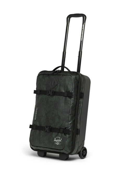 Herschel All Season Hybrid Roller Large Carry On Tasche pineneedle EQ camo – Rückenansicht